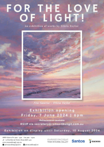 For the Love of Light exhibition flyer