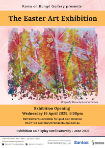 2025 Roma Easter Art Competition Flyer