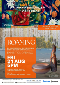 Roaming Exhibition flyer