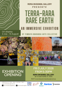 Terra-Rara Rare Earth Exhibition Flyer